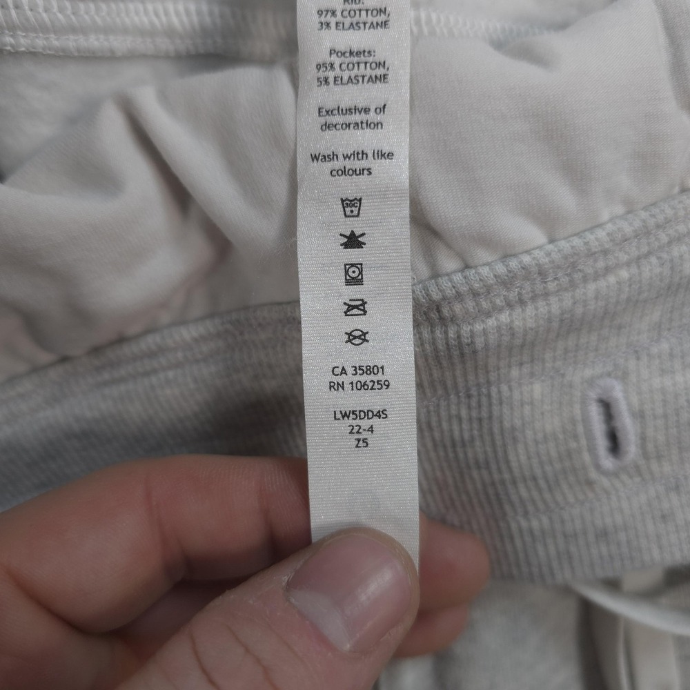 Lululemon Pants Womens 12 Gray Scuba High Rise Jogger Fleece Lounge Gym Cozy - Picture 3 of 10